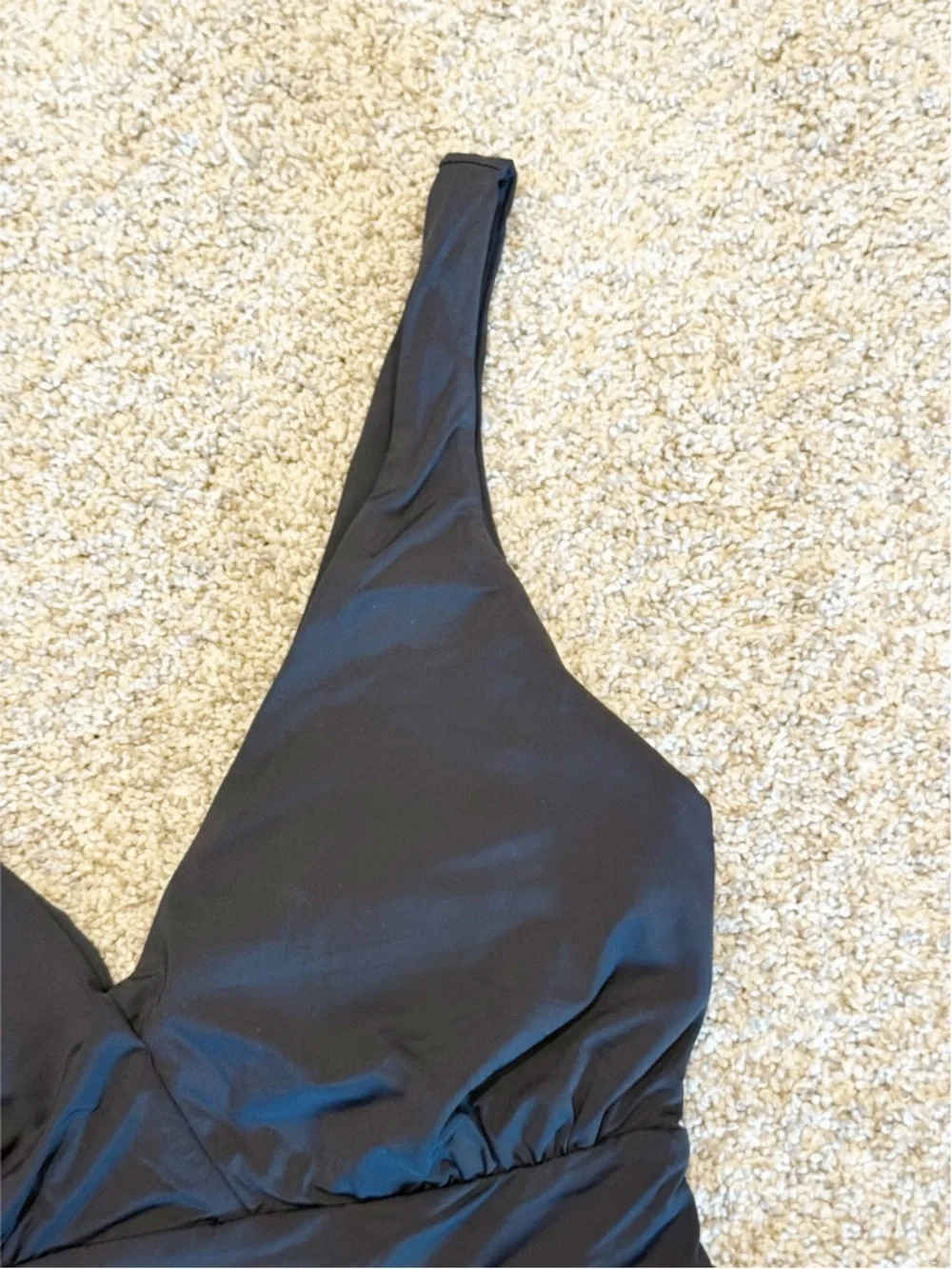 BROMELIA TRANCOSO PADDED ONE-PIECE Small black